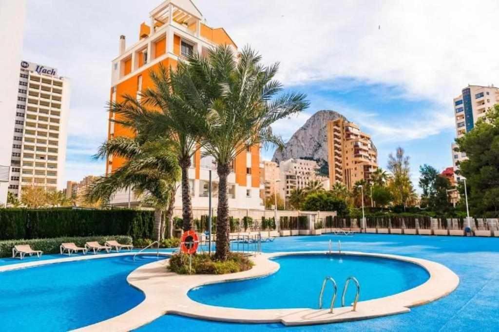 קלפה Apartment With Sea View Pool & Private Parking מראה חיצוני תמונה